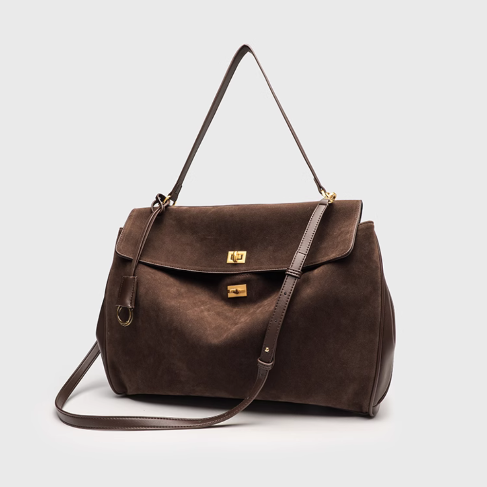 Clara Faux Suede Bag