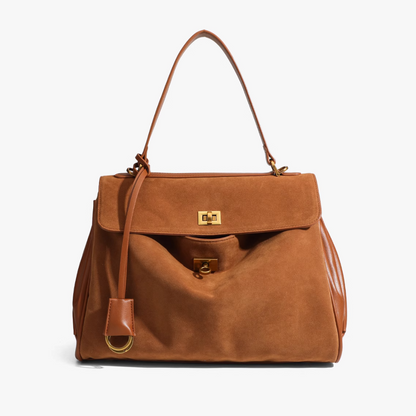 Clara Faux Suede Bag